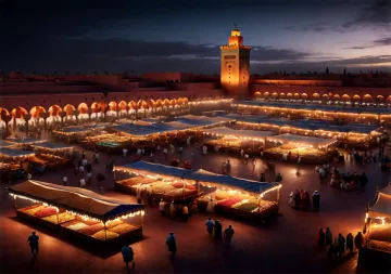 Marrakech fort sublime dans le mois de Ramadan